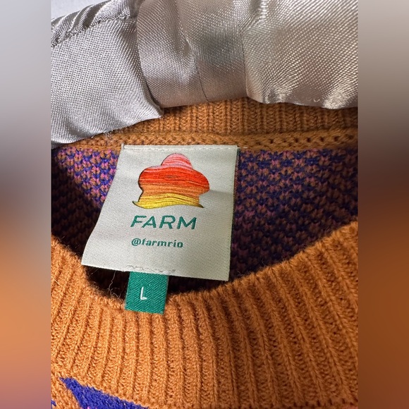 Farm Rio Leopard Pop Sweater - Picture 4 of 6